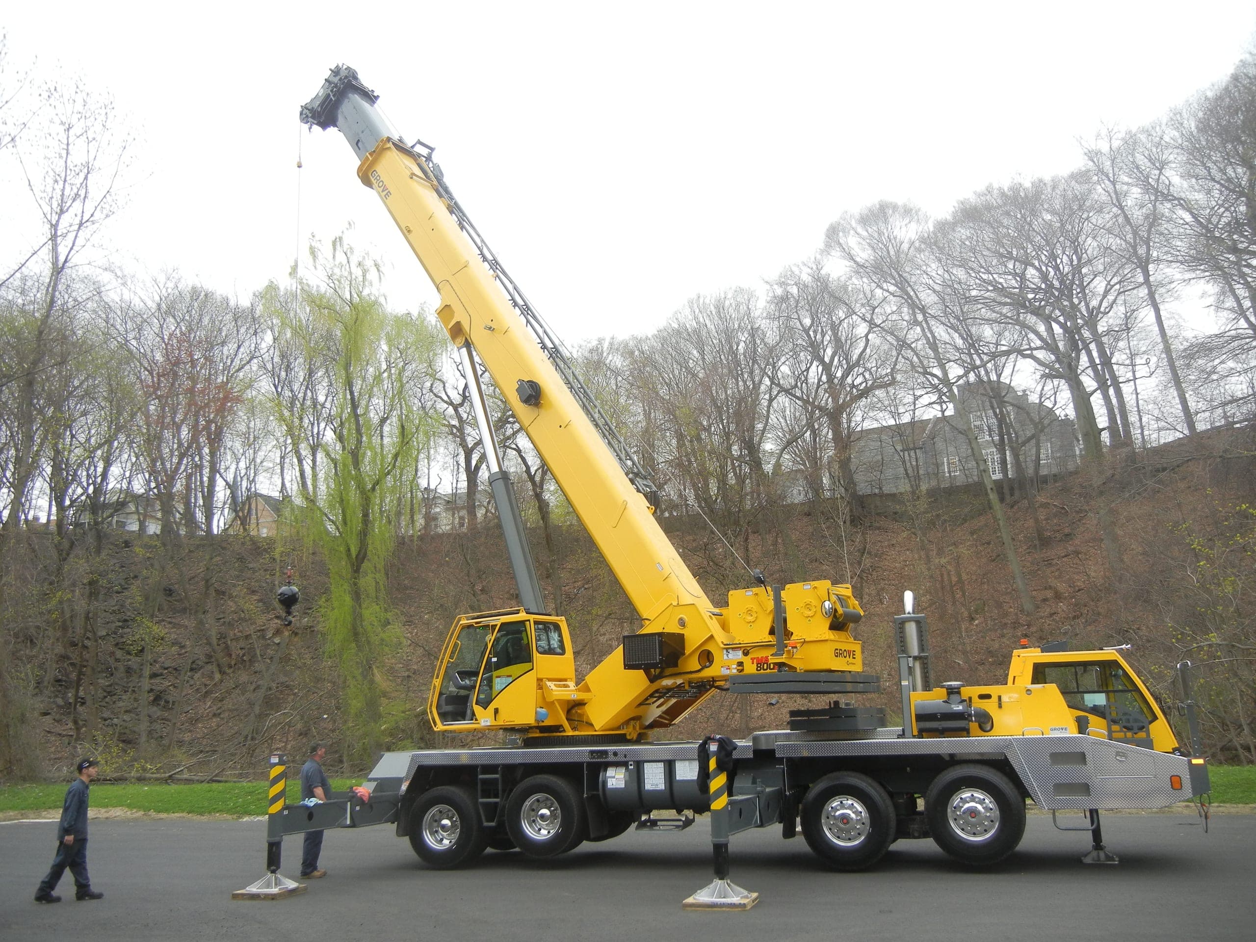 80 Ton Grove Hydraulic Truck Crane — 80-ton — Mobile Hydraulic Truck Cranes