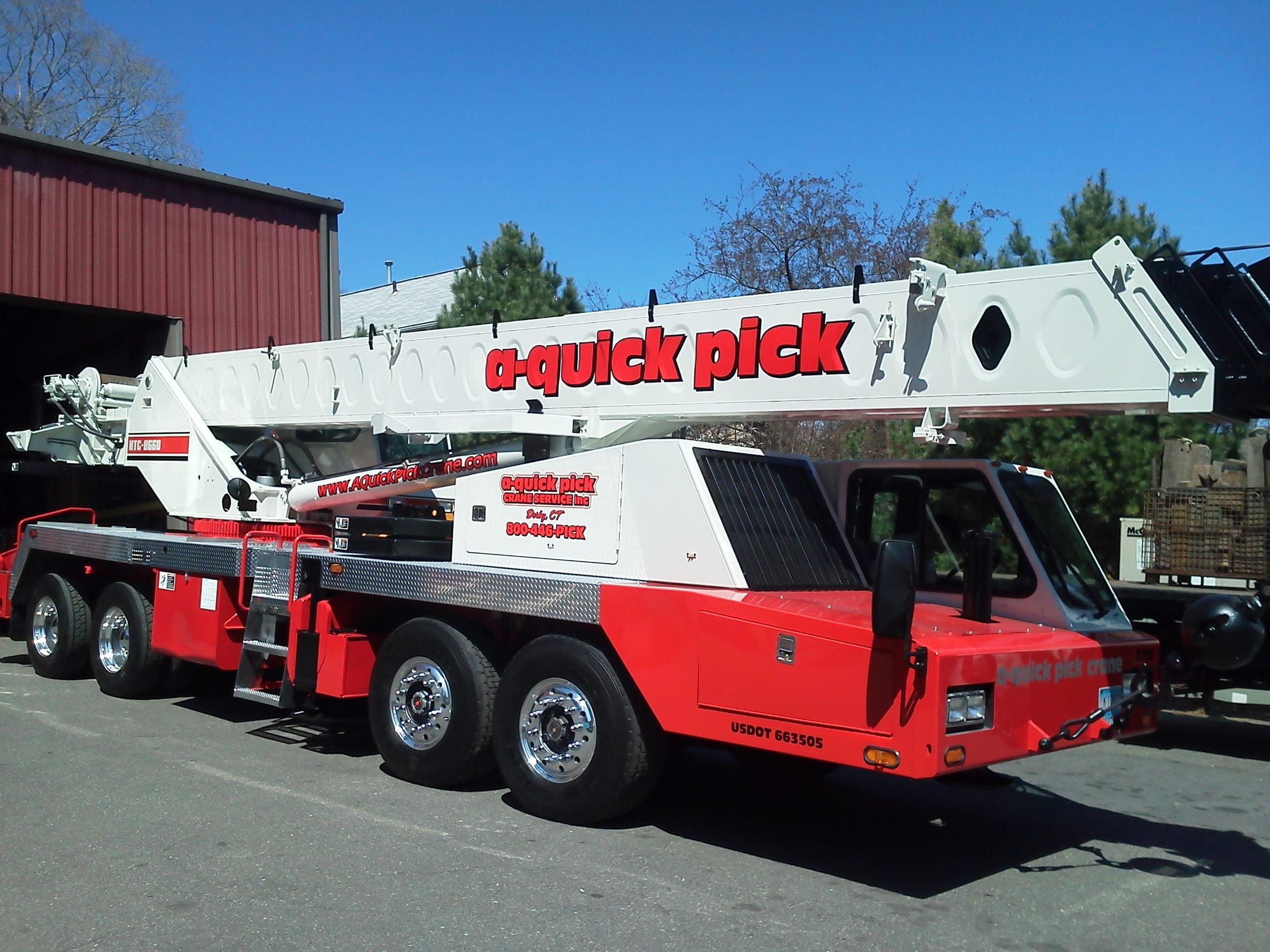 50 Ton Link-Belt HTC-8650 II Hydraulic Truck Crane — 50-ton — Mobile Hydraulic Truck Cranes