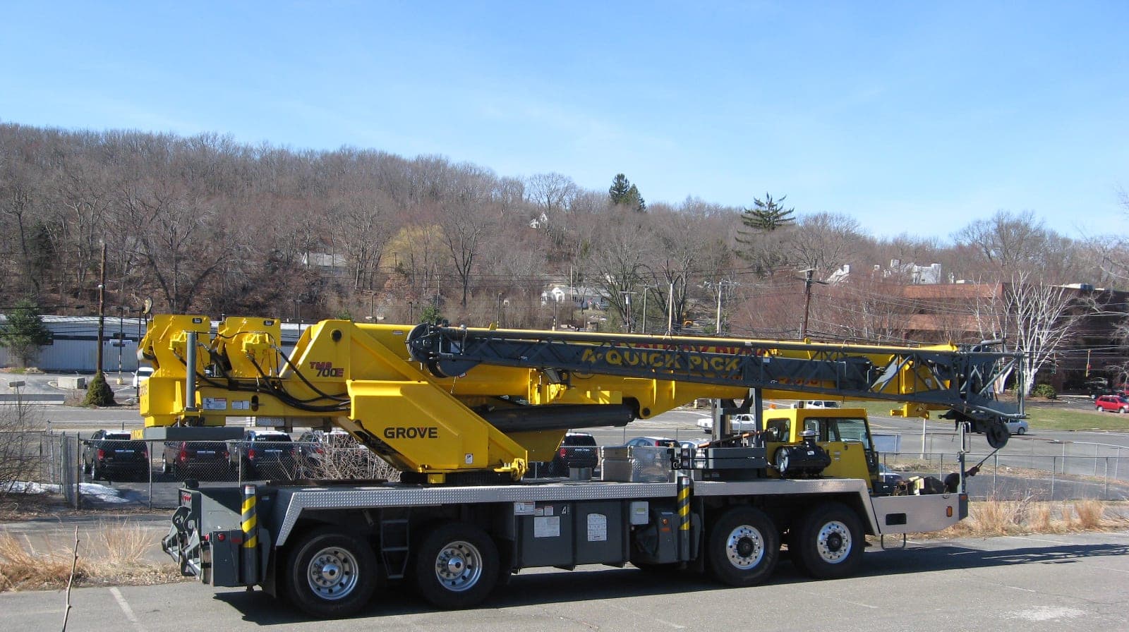 60 Ton Grove TMS760E Hydraulic Truck Crane — 60-ton — Mobile Hydraulic Truck Cranes